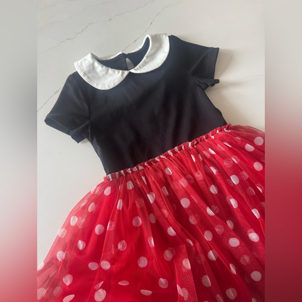 Taylor Joelle Minnie Dress - Red Polka Dot Vacation Dress Nwt Sz 5 — image 6 of 7